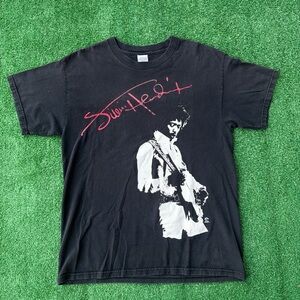 Jimmy Hendrix Black Heavy Cotton Vintage Tee